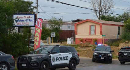 Encuentran solo a bebé en medio de bulevar International de Laredo, Texas
