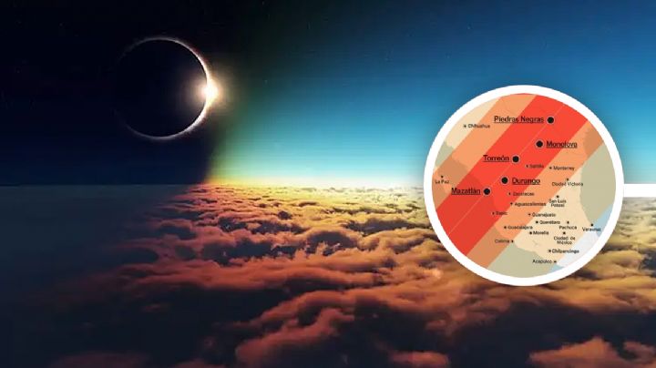 Eclipse total de sol 2024: así será el recorrido en México, desde el Pacífico hasta el Golfo | VIDEO