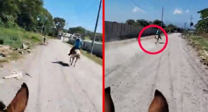 Como en el Viejo Oeste: Jinetes capturan a ladrón con un lazo; lo arrastraron de castigo | VIDEO