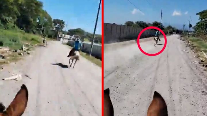 Como en el Viejo Oeste: Jinetes capturan a ladrón con un lazo; lo arrastraron de castigo | VIDEO