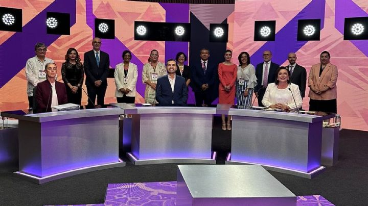 Así ocurrió el primer Debate Presidencial 2024 entre Sheinbaum, Gálvez y Álvarez Máynez