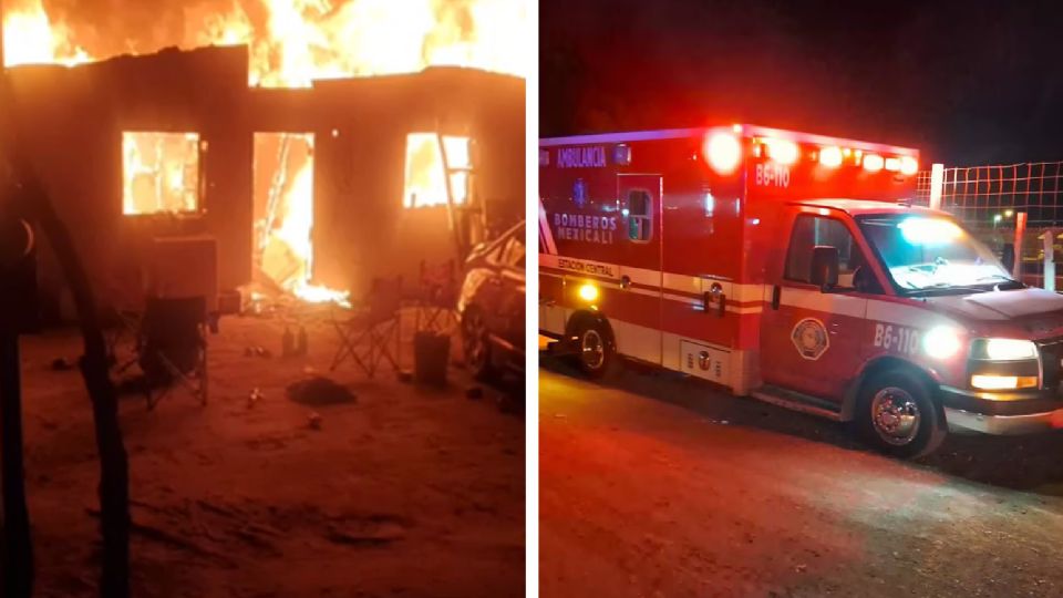 En la tarde de este domingo se desconocía la causa del incendio,