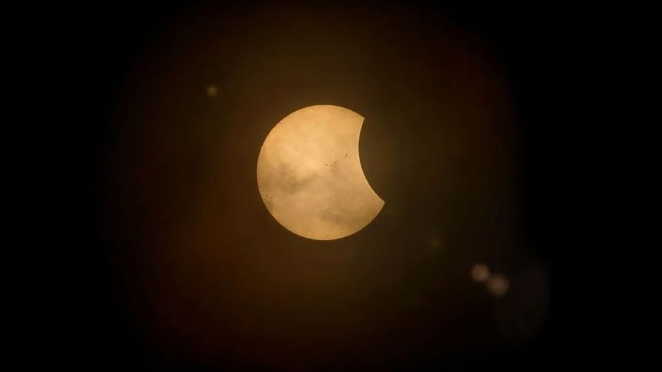 El eclipse en Mazatlán