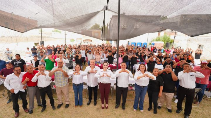 Comparte Carmen Lilia propuestas con trabajadores e invita al primer Foro Ciudadano