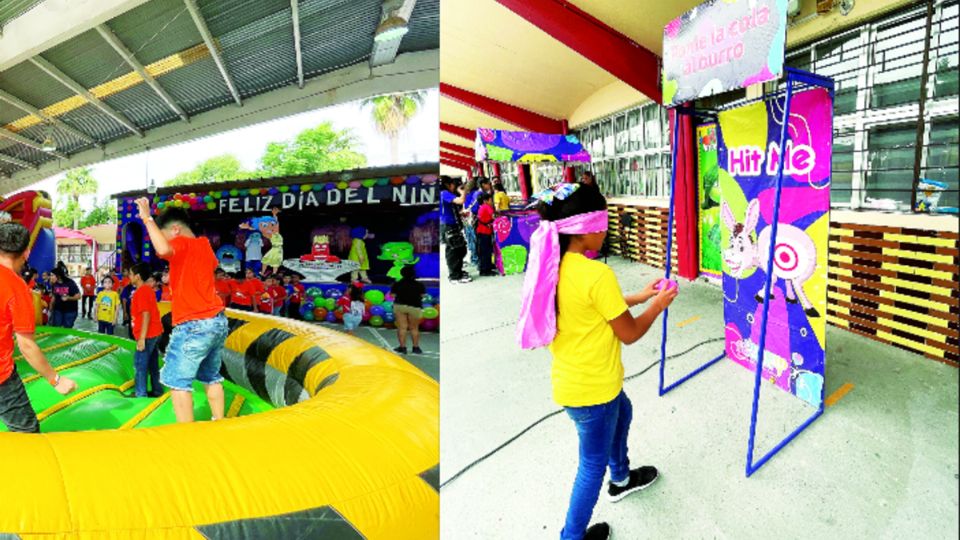 Niños de primaria tiene festejo por su día