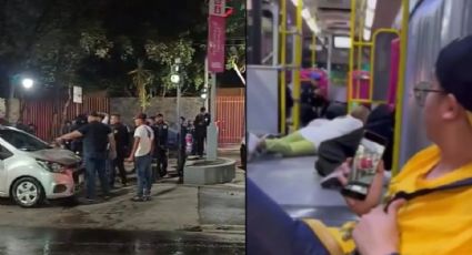 Balacera en Metrobús de la CDMX desató el pánico entre los usuarios | VIDEO