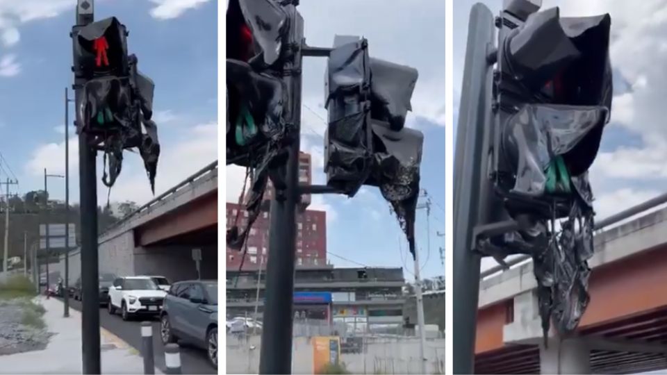 El semáforo se encuentra en San Nicolás de los Garza, Nuevo León