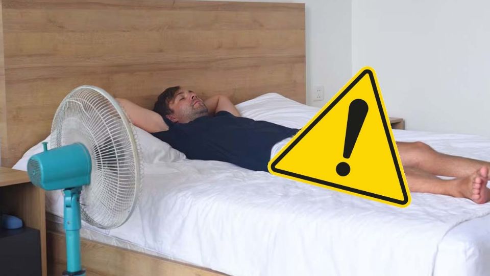 Por esta razón no deberías dormir con un ventilador