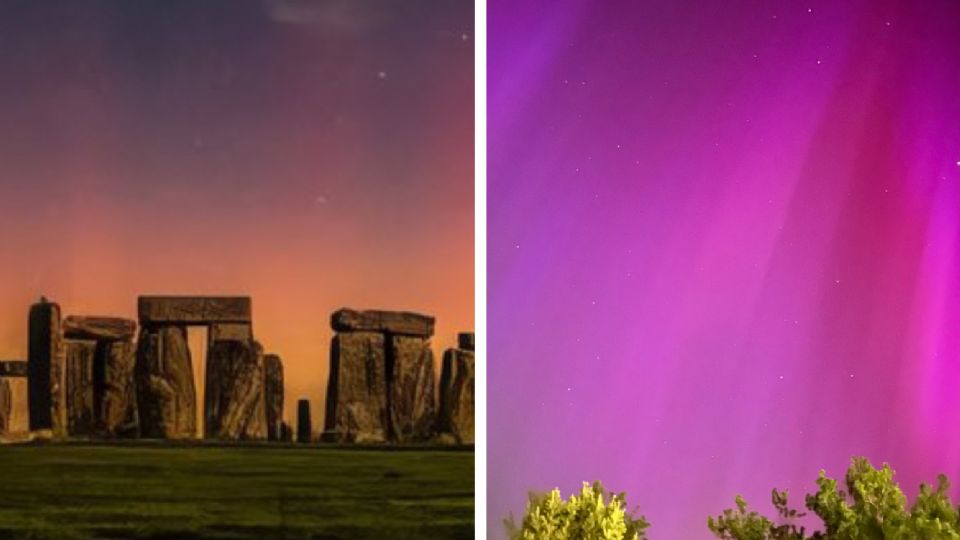 Las auroras polares son de color rojizo y se producen en la atmósfera superior