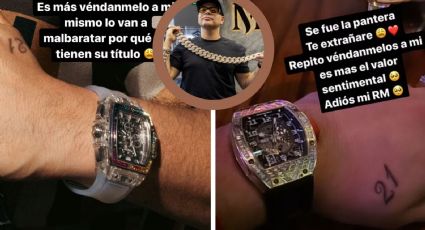 ‘Véndanmelas a mí, las van a malbaratar’: estos son los relojes de lujo que robaron a Eduin Caz