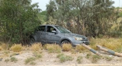 Misterio en Carretera Aeropuerto: reportan auto volcado; lo encuentran normal y sin conductor