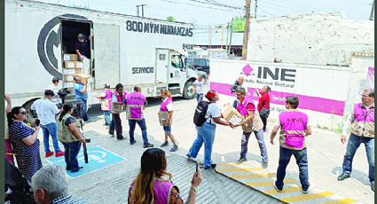 Listas las boletas para elección; llegan a Nuevo Laredo