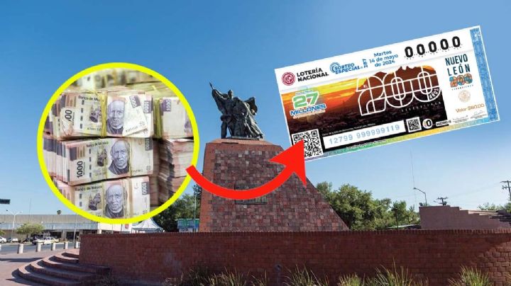 Lotería Nacional: en Nuevo Laredo cae premio de millón y medio de pesos