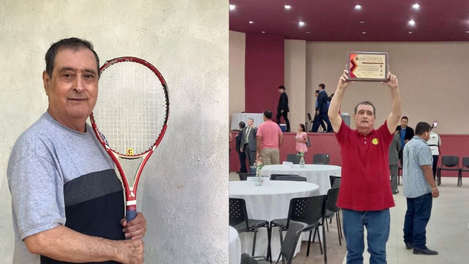 Gabriel Castro es un maestro de lujo y muy querido en el frontenis