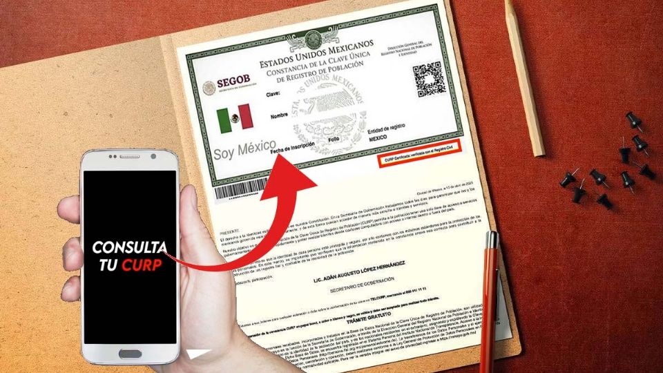 Busca y descarga tu CURP certificada