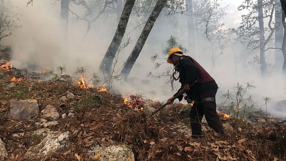 Incendio en la 'La Chona'