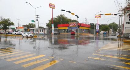 Sorprende tormenta y granizo a Nuevo Laredo