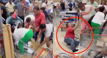 En Costco se agarran a golpes por unos simples ventiladores | VIDEO