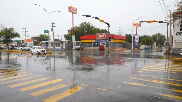 Sorprende tormenta y granizo a Nuevo Laredo