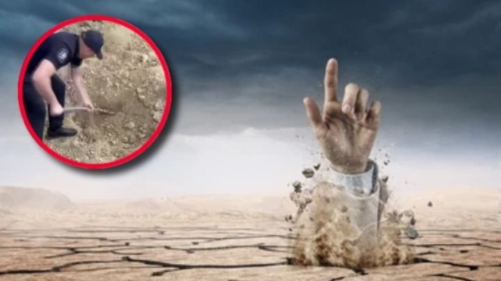 Rescatan a abuelito enterrado vivo durante 4 días; pidió ayuda desde las profundidades