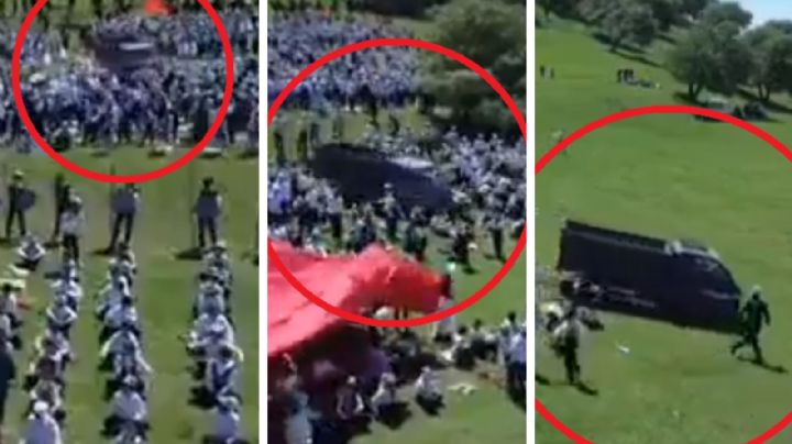 Chofer 'fantasma' de camión de helados atropella a 29 niños en evento público | VIDEO