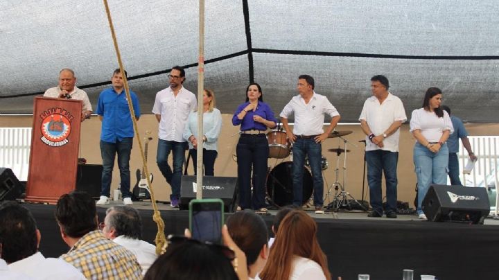 Se reúne Yahleel Abdala con trabajadores de Nuevo Laredo