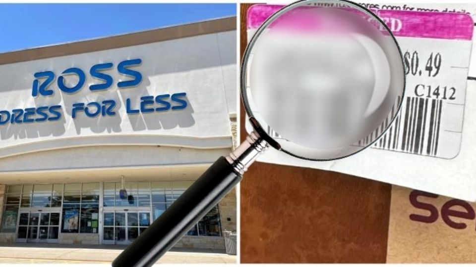 Si quieres ahorrar en Ross Dress for Less, no dudes en verificar esta icónica etiqueta