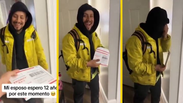 Latino rompe en llanto al recibir su Green Card tras 12 años de espera; va ver a su mamá | VIDEO