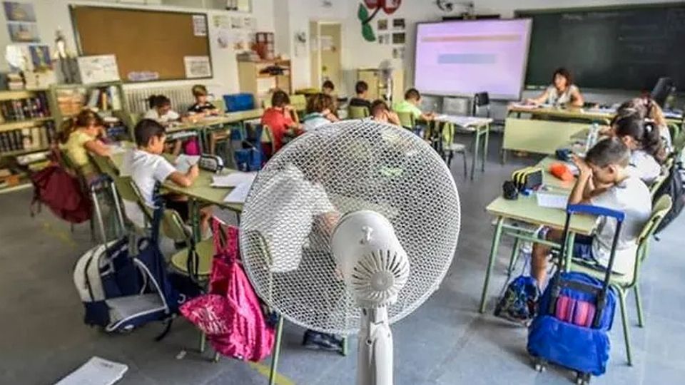 Ola de calor en las escuelas