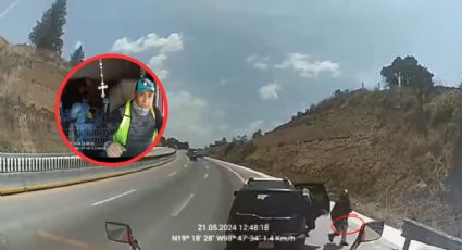 De terror: chofer es asaltado y secuestrado en su propio tráiler | VIDEO