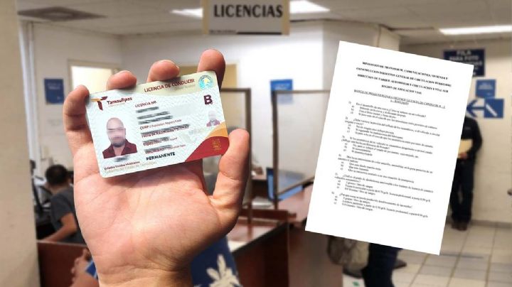 Licencia de conducir de Tamaulipas: requisito que no puede faltar en tu trámite