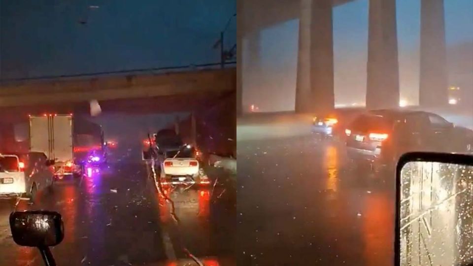 Tornado en Texas es captado por trailero de Nuevo Laredo