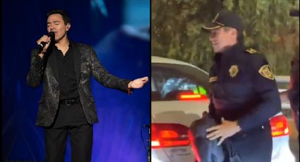 Cantante de Los Temerarios se disfraza de policía para llegar a tiempo a concierto | VIDEO