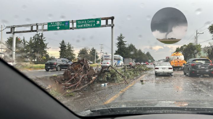 Tornado sorprende a habitantes mexiquenses; fallecen dos personas