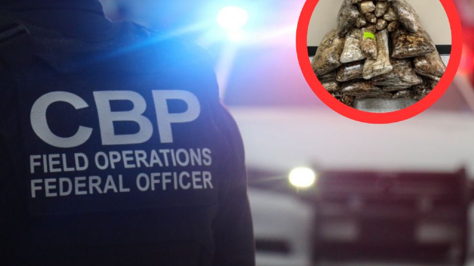 Una chica de 19 años de edad, fue arrestada por CBP con 209 libras de metanfetaminas