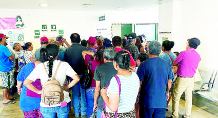 Trabajadores del IMSS se van a paro de labores por el intenso calor