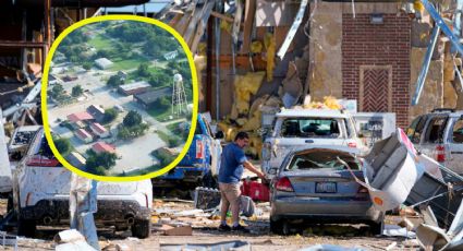 Hermoso pueblo de Texas queda en ruinas por el paso de tornados