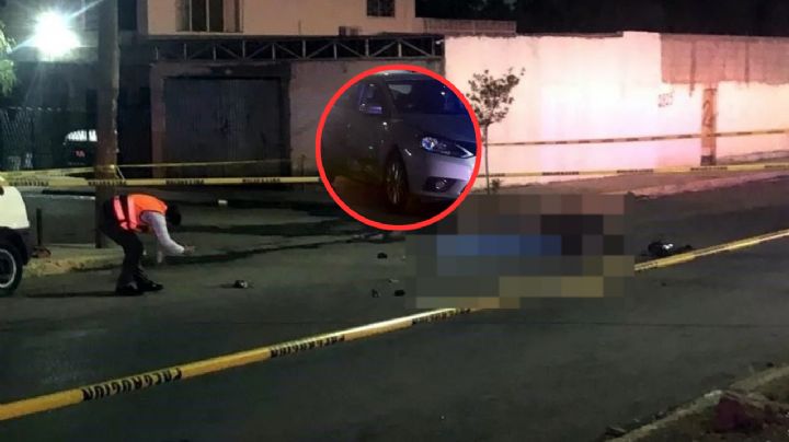 Muere joven motociclista en Monterrey; su acompañante quedó tendida junto a él