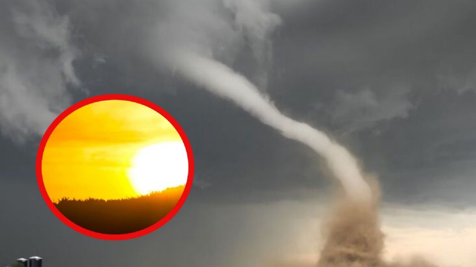 El calor en l;a región se mantiene, pero los tornados están latentes