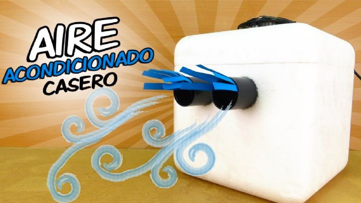 Construye tu propio aire acondicionado casero barato; paso a paso y disfruta un fresco de 20 grados