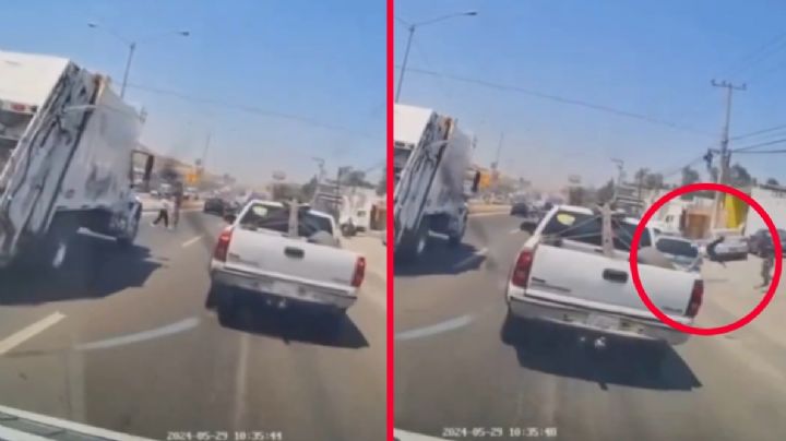 Niña es brutalmente atropellada al cruzar la calle; responsable se dio a la fuga | VIDEO