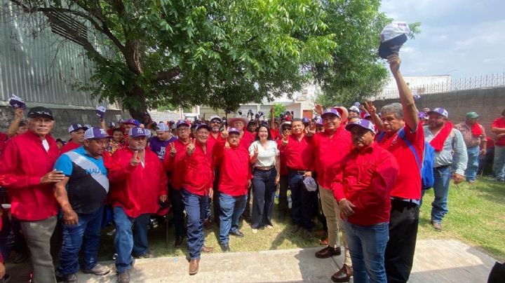 Yahleel Abdala se compromete con albañiles de Nuevo Laredo