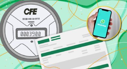 CFE: así puedes obtener tu recibo de la luz por WhatsApp