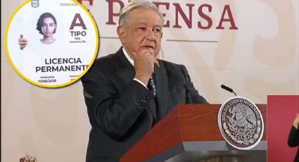 Licencia de conducir permanente podría darse a nivel nacional; esto dijo AMLO