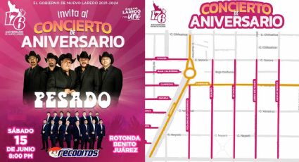 Por festejo del 176 Aniversario de Nuevo Laredo cerrarán estas vialidades