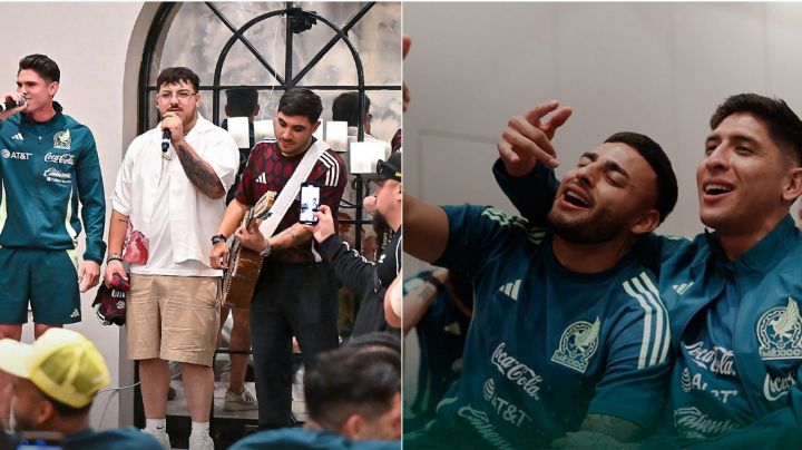 Grupo Frontera sorprende a la Selección Mexicana con serenata previo a Copa América | VIDEOS