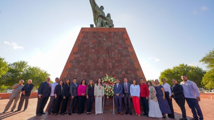 Con emotiva ceremonia conmemoró el Gobierno Municipal el 176 aniversario de Nuevo Laredo