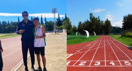 Atleta neolaredense le da pelea al campeón y sube al podio