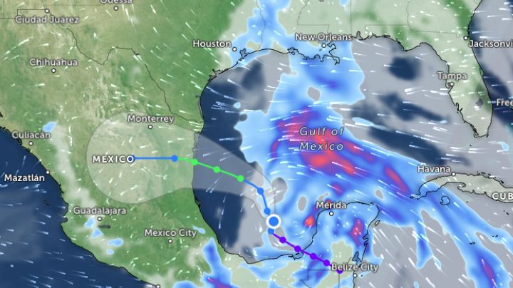 Tormenta tropical 'Alberto' impactará con fuertes tormentas e inundaciones Laredo y el sur de Texas