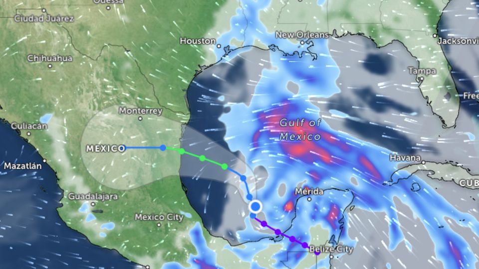 Fuertes lluvias para la región